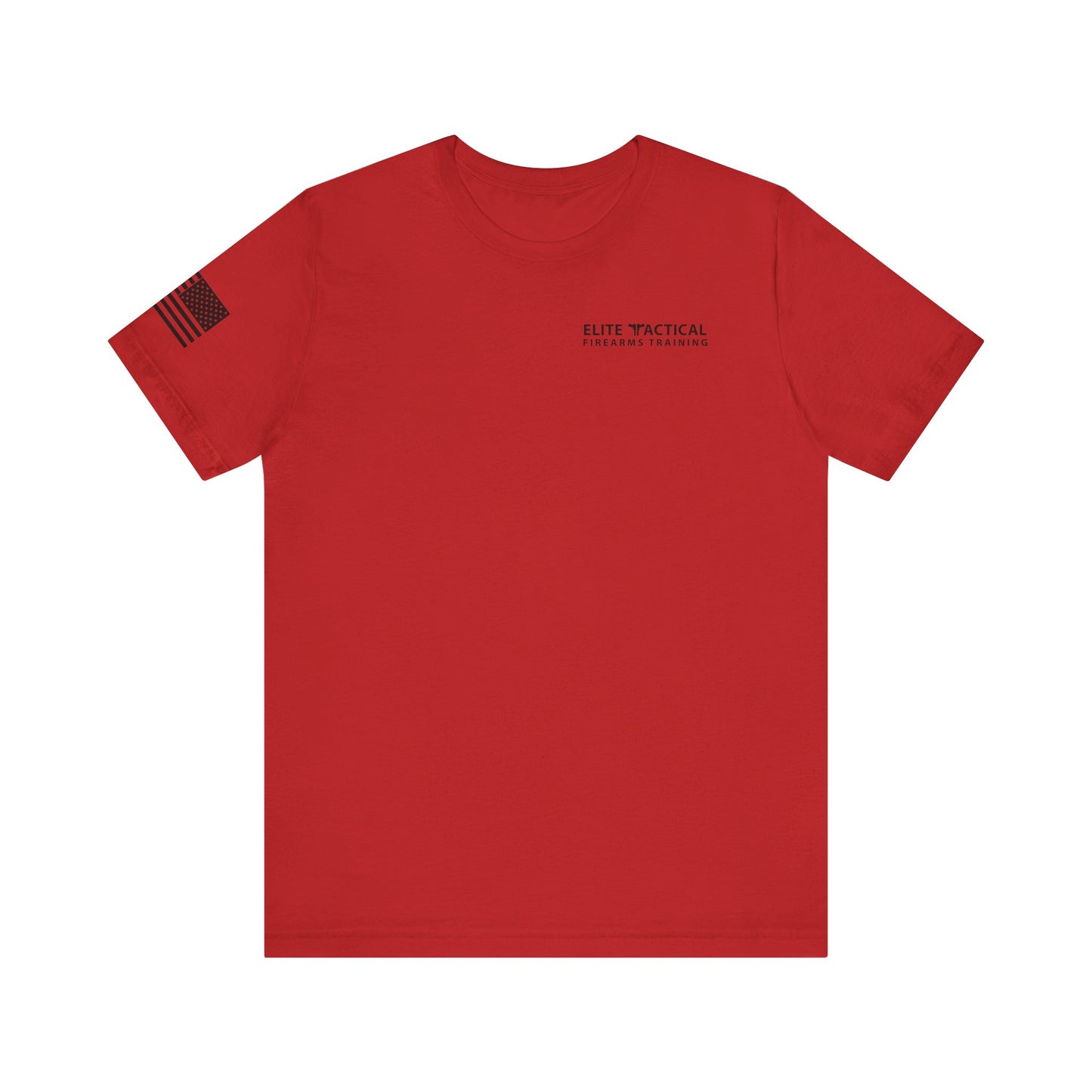 Elite Tactical T-Shirt – Patriotic Distressed Flag