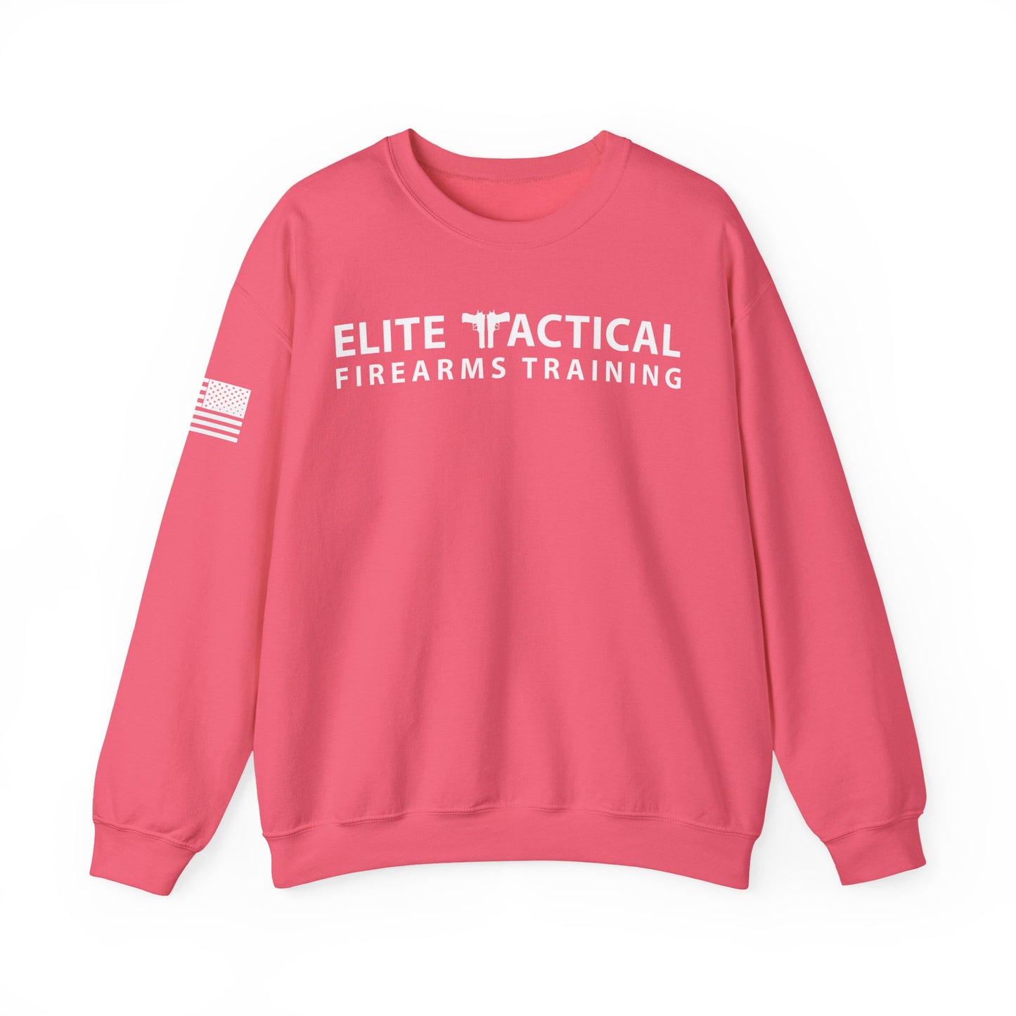 Elite Tactical Sweatshirt - Patriotic Distressed Flag