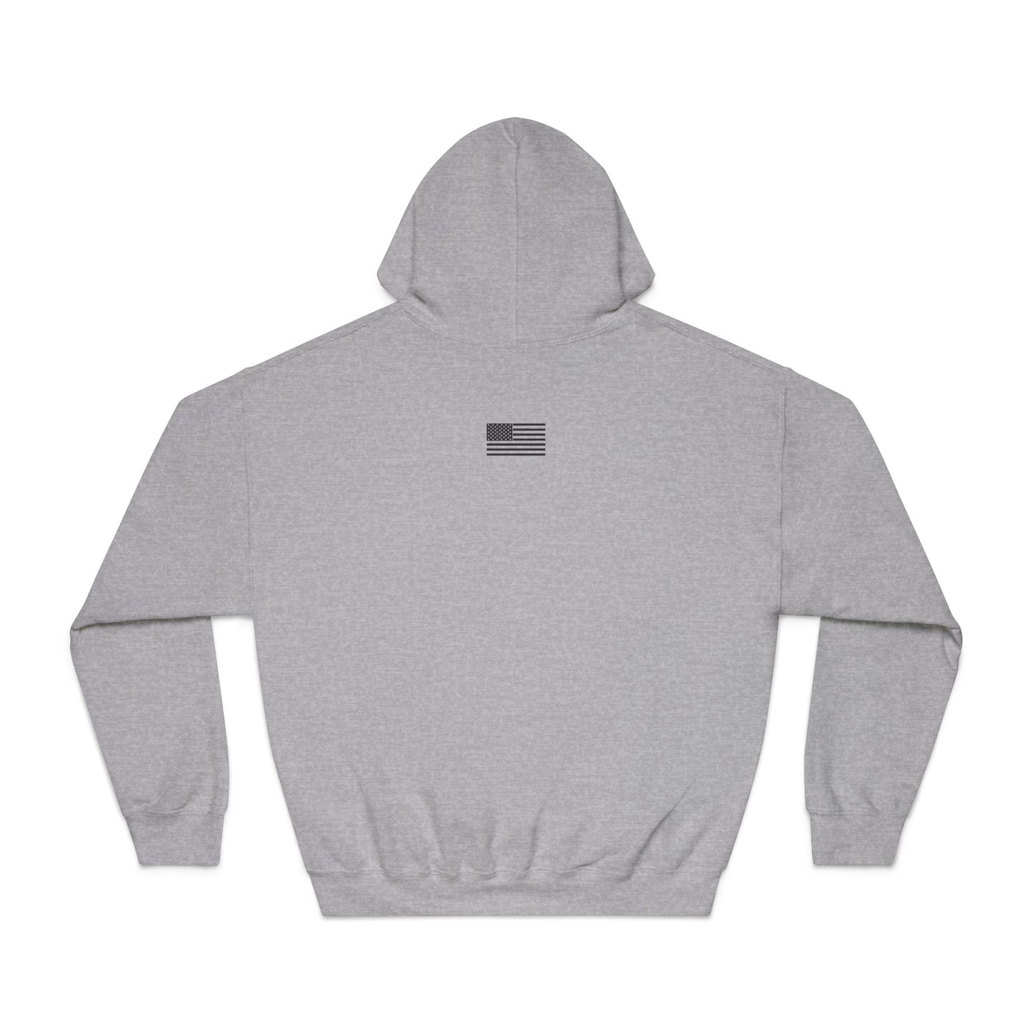 Elite Tactical Hoodie – American Flag Shield Design