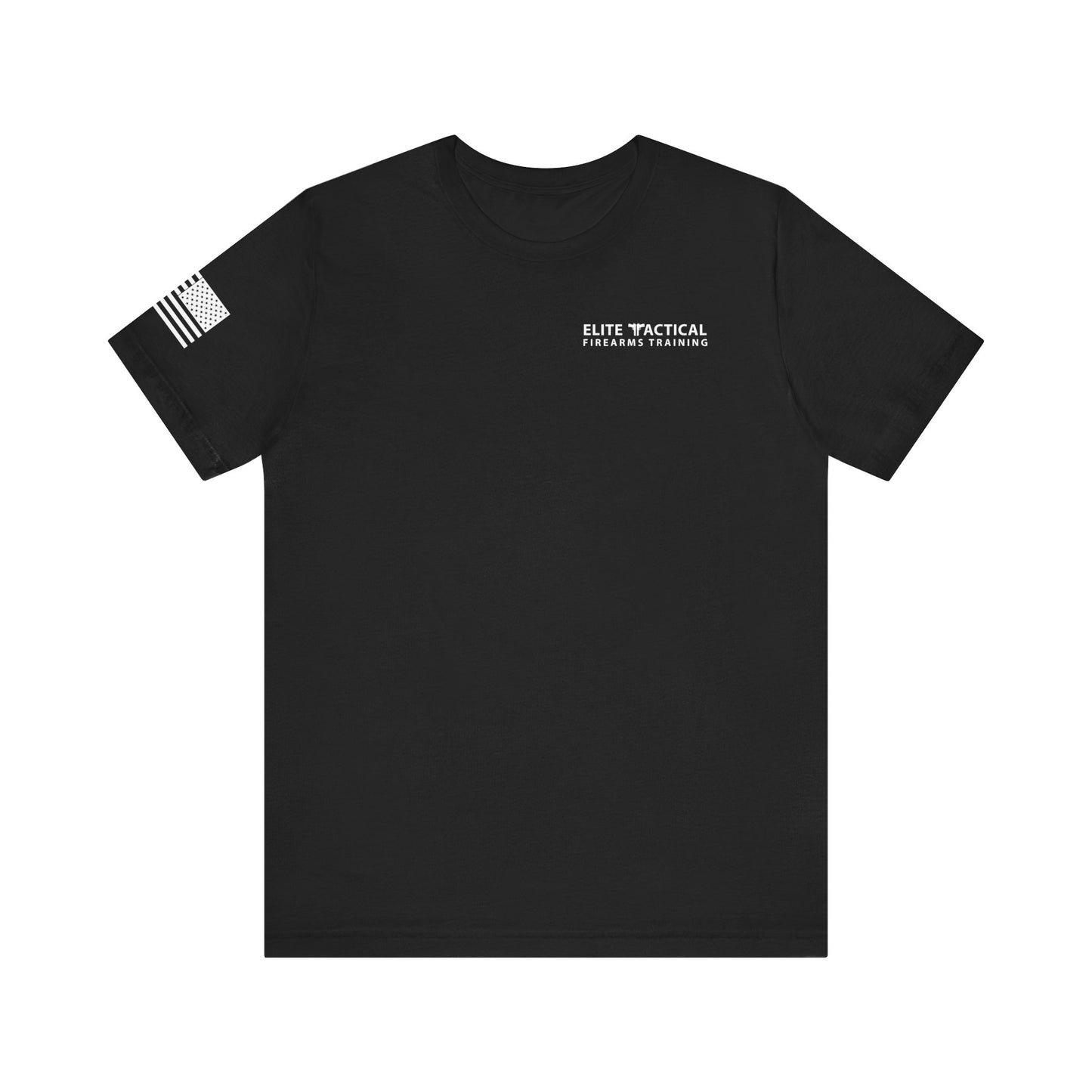 Elite Tactical T-Shirt – Patriotic Distressed Flag