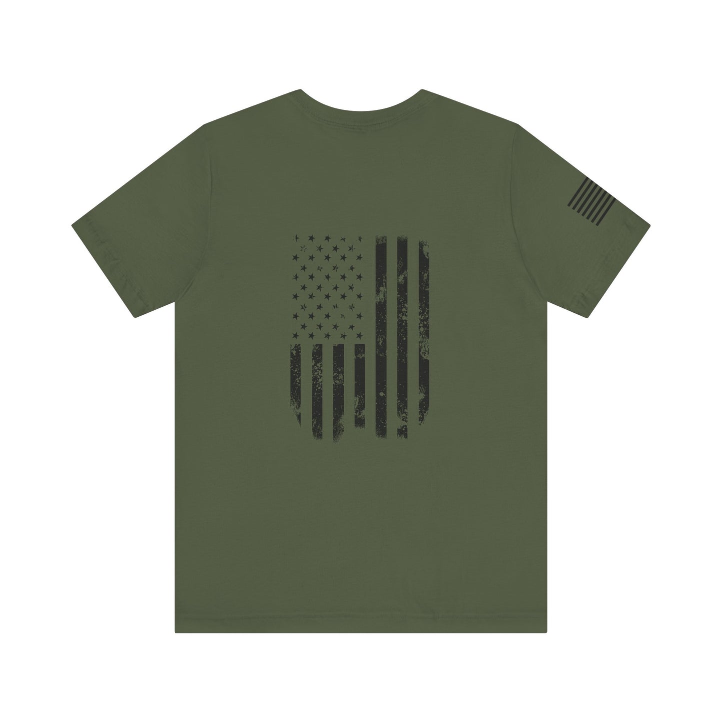 Elite Tactical T-Shirt – Patriotic Distressed Flag