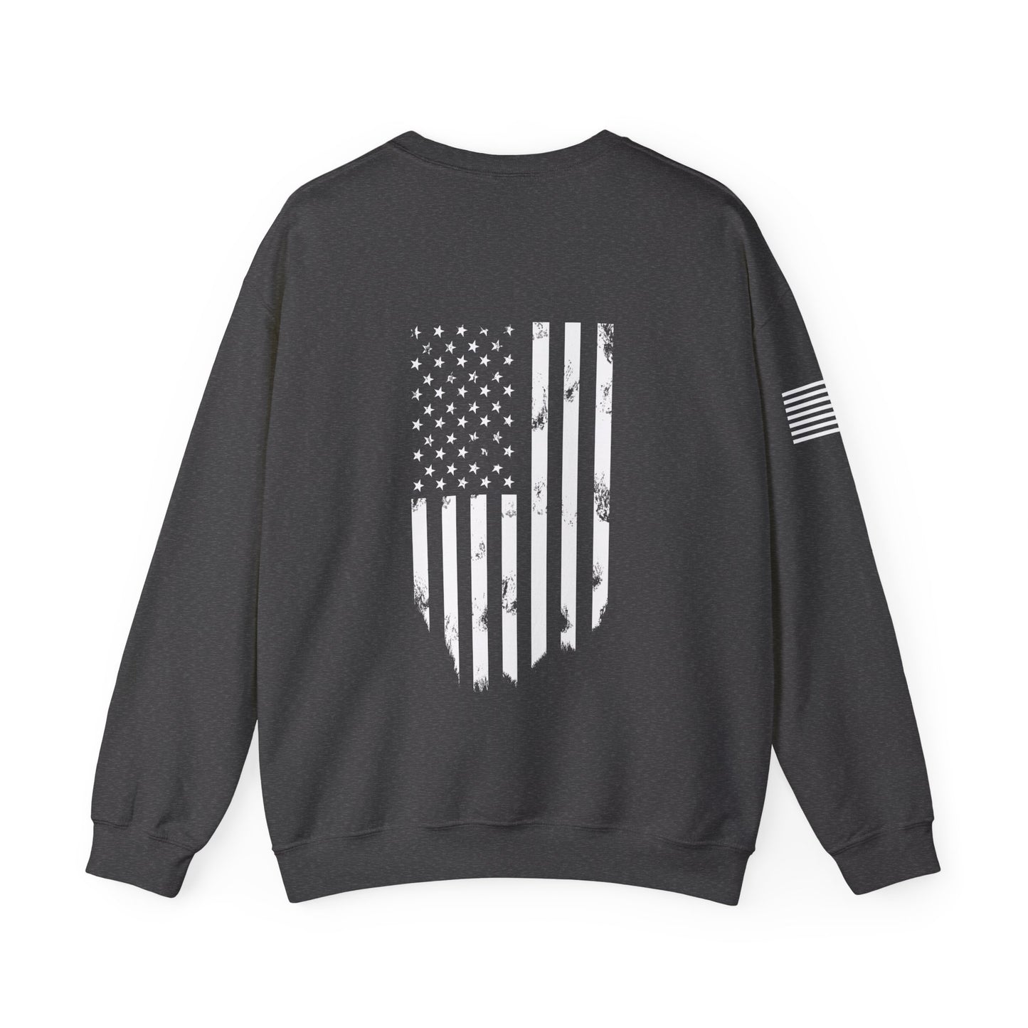 Elite Tactical Sweatshirt - Patriotic Distressed Flag