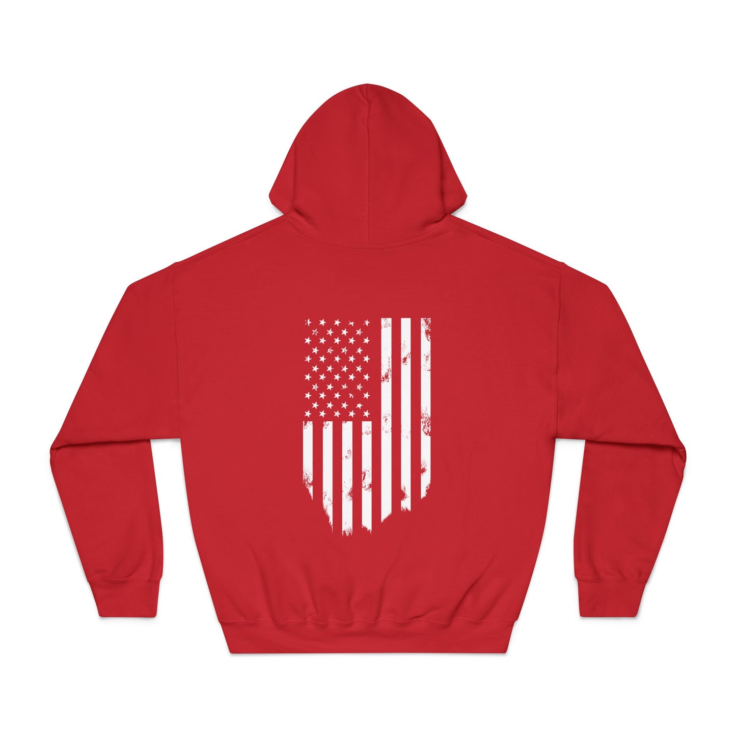 Elite Tactical Hoodie – Patriotic Distressed Flag