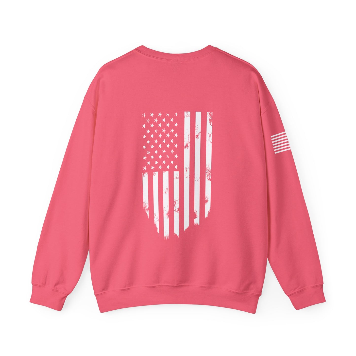 Elite Tactical Sweatshirt - Patriotic Distressed Flag
