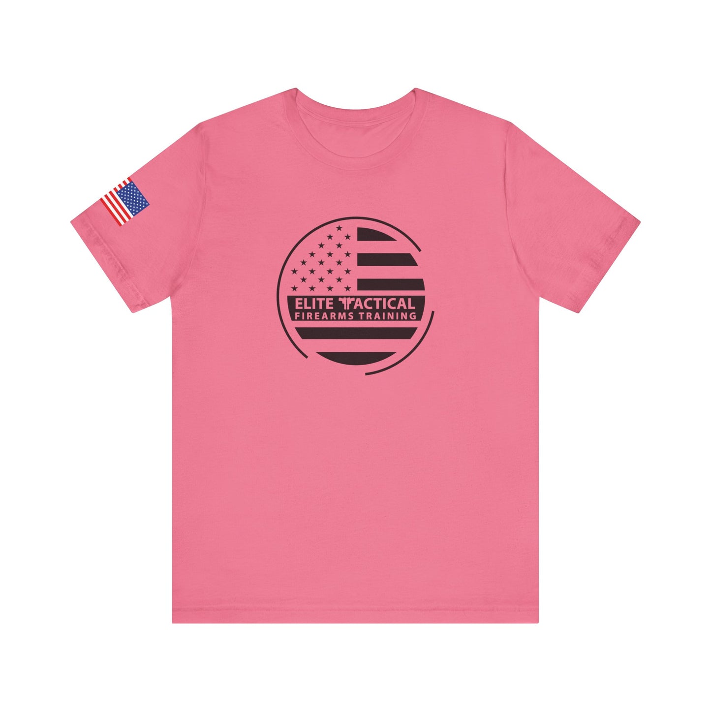 Elite Tactical T-Shirt – Thin Blue Line Flag Emblem