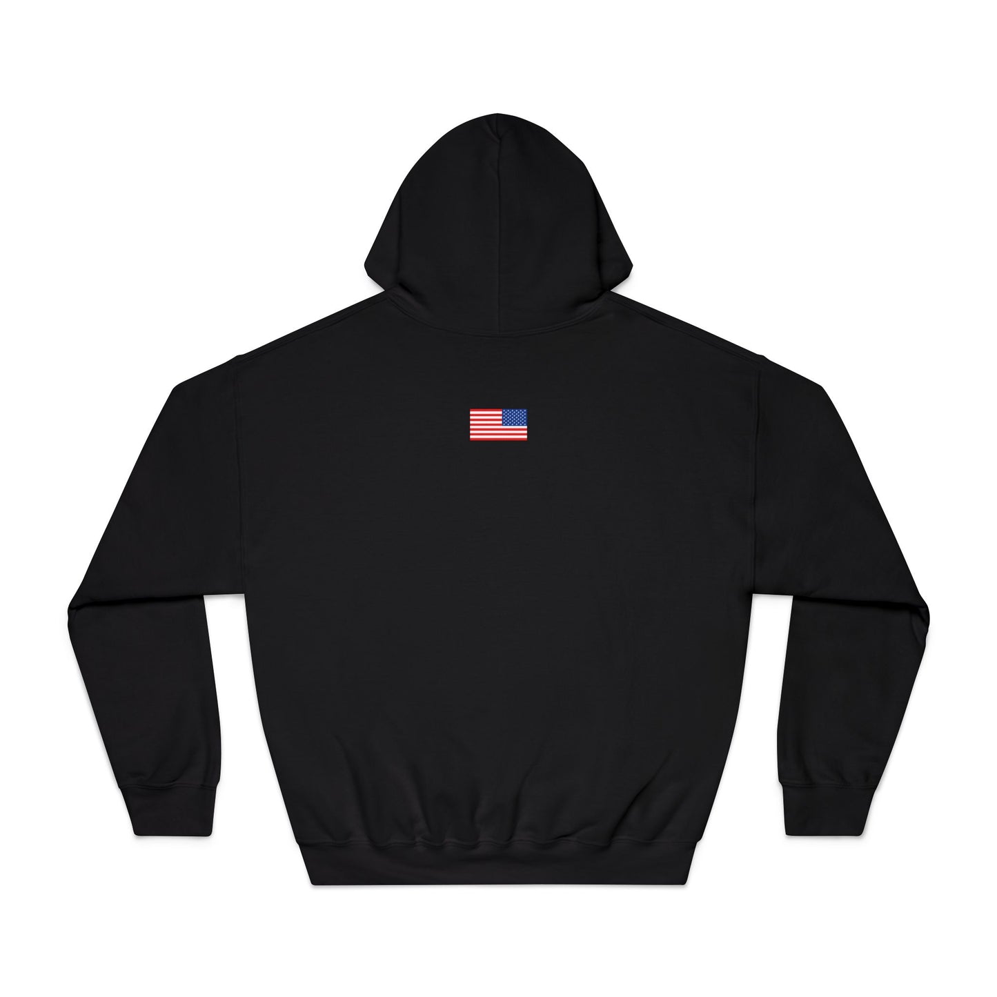 Elite Tactical Hoodie – Thin Blue Line Flag Emblem