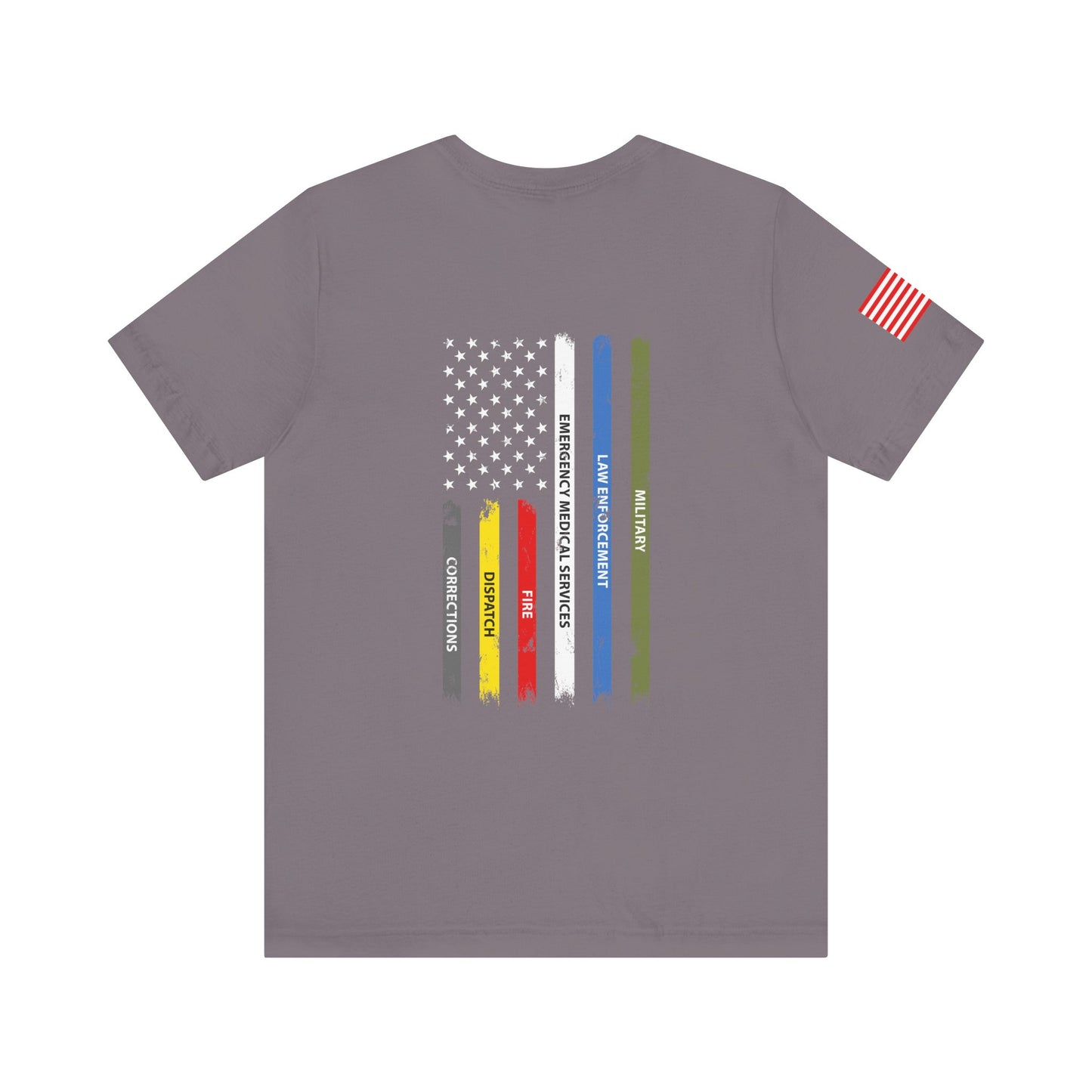 Elite Tactical T-Shirt – American Pride: First Responder Flag Shirt