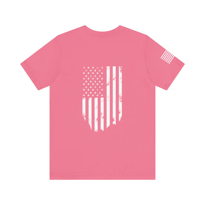 Elite Tactical T-Shirt – Patriotic Distressed Flag