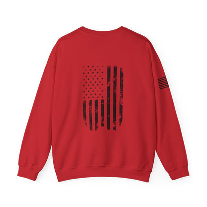 Elite Tactical Sweatshirt - Patriotic Distressed Flag