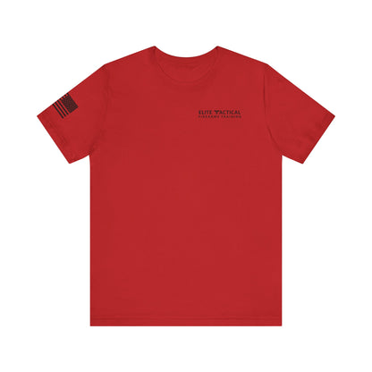 Elite Tactical T-Shirt – Patriotic Distressed Flag