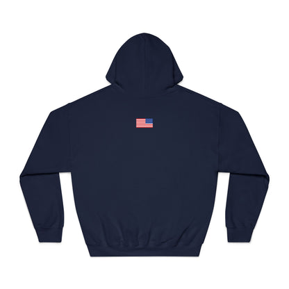 Elite Tactical Hoodie – Thin Blue Line Flag Emblem