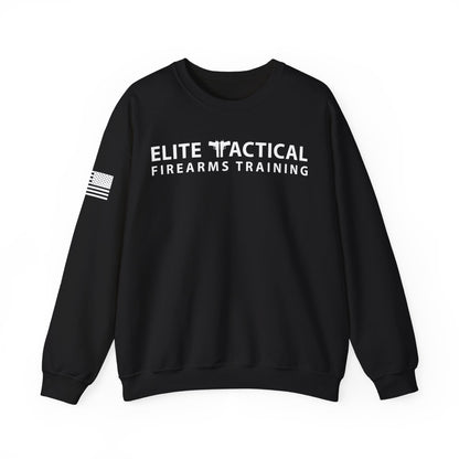 Elite Tactical Sweatshirt - Patriotic Distressed Flag
