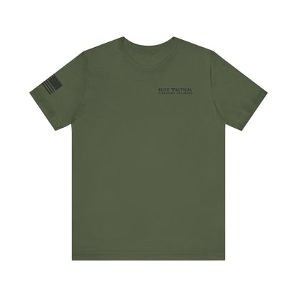 Elite Tactical T-Shirt – Patriotic Distressed Flag