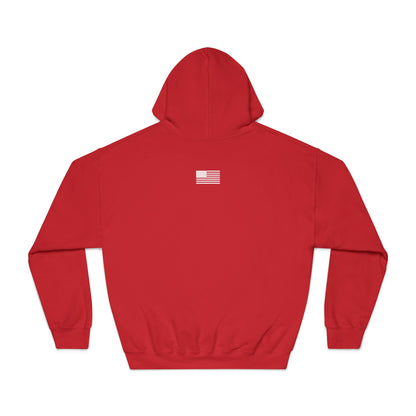 Elite Tactical Hoodie – American Flag Shield Design