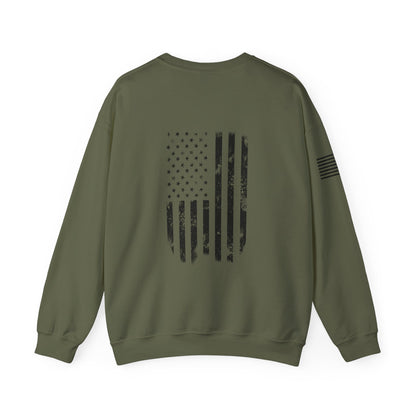 Elite Tactical Sweatshirt - Patriotic Distressed Flag