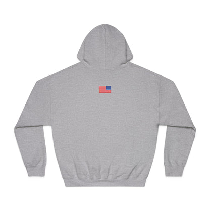 Elite Tactical Hoodie – Thin Blue Line Flag Emblem
