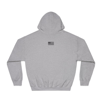 Elite Tactical Hoodie – American Flag Shield Design