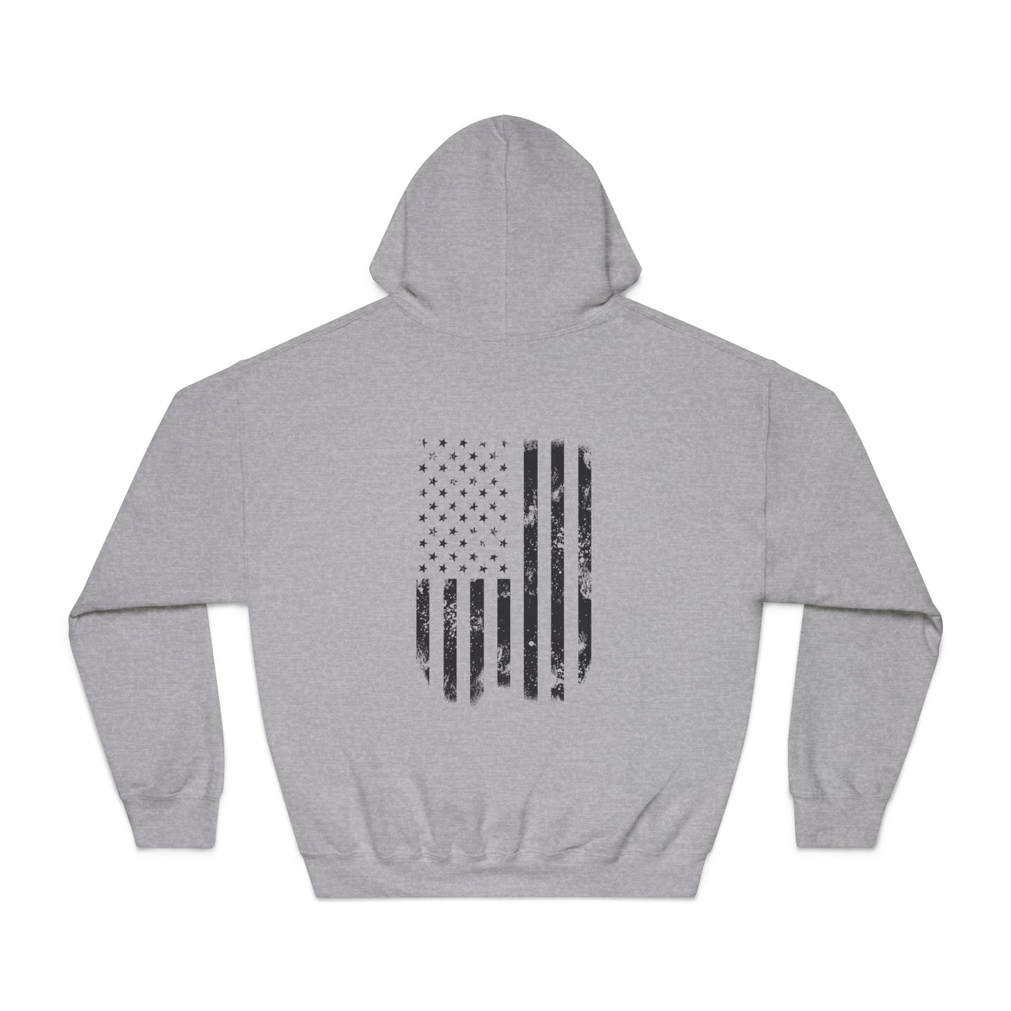 Elite Tactical Hoodie – Patriotic Distressed Flag