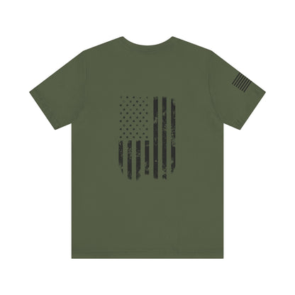 Elite Tactical T-Shirt – Patriotic Distressed Flag