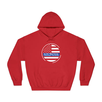 Elite Tactical Hoodie – Thin Blue Line Flag Emblem