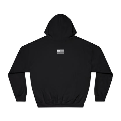 Elite Tactical Hoodie – American Flag Shield Design