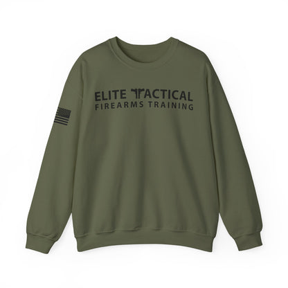Elite Tactical Sweatshirt - Patriotic Distressed Flag