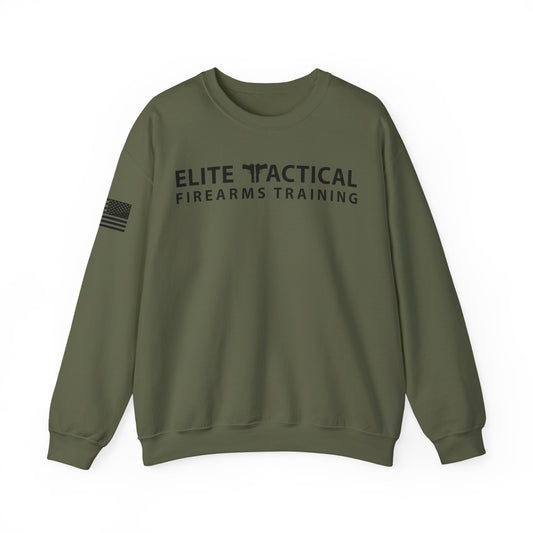 Elite Tactical Sweatshirt - Patriotic Distressed Flag