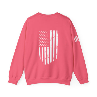Elite Tactical Sweatshirt - Patriotic Distressed Flag