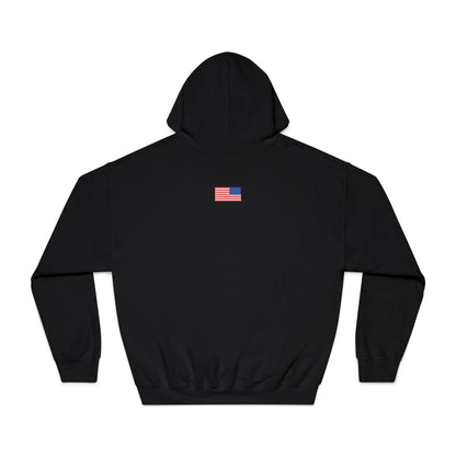 Elite Tactical Hoodie – Thin Blue Line Flag Emblem